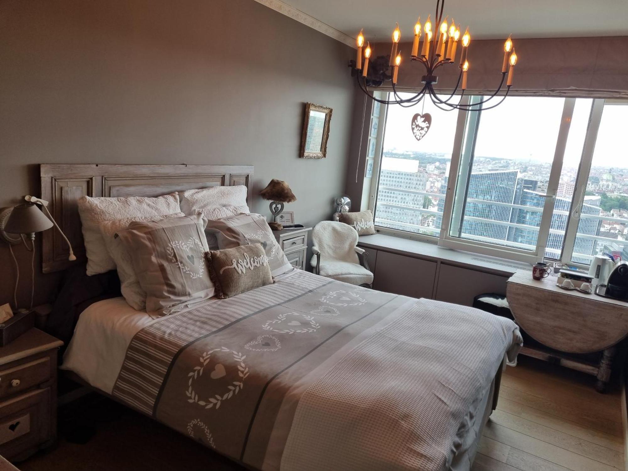 Romantic Room In Brussels Sky Exterior foto
